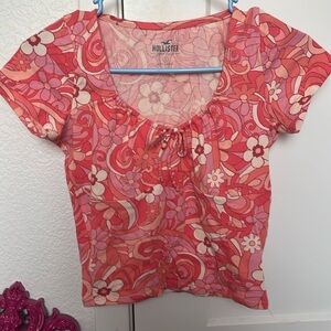 Hollister Floral Top